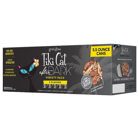 Tiki Cat After Dark Variety Pack 5.5oz 8ct - Poudre Pet and Feed Supply